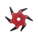 Kmtmak Motorlu Tırpan 6 Bıçaklı Ot Biçme Kafası Bıçağı
