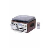 KN-110 Vintage Plak CD Kaset USB Bluetooth TF AUX Özelikli Pikap