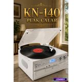 Kn-140 Nostaljik Plak Çalar - Bluetooth, CD Çalar, USB, FM Radyo Destekli Çok Fonksiyonlu Müzik Kutusu