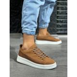 Knack 010 Taba Süet Sneakers Erkek Ayakkabı