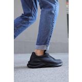 Knack Sneakers Ayakkabı 065 Siyah ( Siyah Taban)