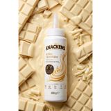 KNACKENS Beyaz Çikolatalı Waffle & Dondurma & Krep & Pankek Tatlı Sosu