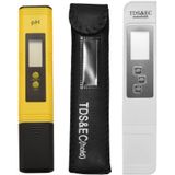 Knadgbft PH Metre ve TDS Metre, Dijital Su Kalitesi Test Cihazı, 0-9990 PPM, EC ve Sıcaklık Ölçümü 0.01 PH Yüksek Hassasiyet