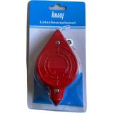 Knauf Boyalı Çırpı Ipi Duvarcı Ipi+Şakül - Kırmızı