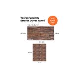 KnB Duvar Panelleri KESTAS-108 TAŞ GÖRÜNÜMLÜ 3D STRAFOR DUVAR PANELİ (10'LU PAKET)