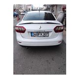 KNB Spoiler Renault Fluence Kasa Uyumlu Anatomik Parlak Siyah Spoiler