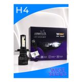 Kng H4 Led Xenon Far | Kıngstar | Ampulü 45W 12000Lm Beyaz Işık 8000K | Yeni Ultra Güçlü Beyaz Işık