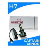 Kng H7 Led Xenon Far Ampulü | Kıngstar Captaın Serisi | 12.000 Lumen | Beyaz Işık | Canbus | 2 Tırnak