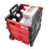 Kng002 Katlanır Sandık Tip Alışveriş Ve Sepet,sandık Araba Kangro