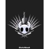 Knight Sigil Sketchbook: 110 pages Unlined Drawing Notebook, 8.5x11 Large Sketch Book for Doodling or Sketching Journal