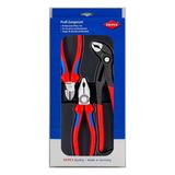Knipex 002009 V01 Kombine Pense Yan Keski Fort Pense Seti