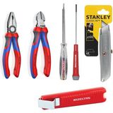 Knipex 6 Parça Set Pense 180 mm Yan Keski 160 mm - İzeltaş - Stanley