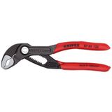 KNIPEX 8701125SB mini su pompası pensesi, 125 mm (4,9 inç), kobra, yumuşak plastik sap [blister ambalaj]