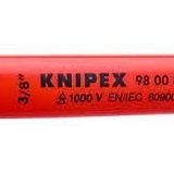 Knipex 98001-4 VDE 1-4 inç İzoleli Tek Ağız Anahtar