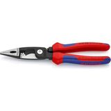 Knipex Elektrik Tesisatı Pensesi Siyah Attramentize, Çok Bileşenli Saplı 200 mm 13 82 200 - Renkli