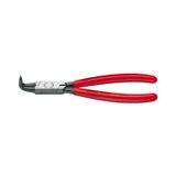 KNIPEX İç halkalar için emniyet segmanı pensesi, plastik kaplamalı siyah atramente edilmiş 130 mm, 44 21 J11