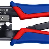 Knipex sıkma pensesi, Western tıpalar için, parlatılmış, çok bileşenli manşonlu 190 mm 97 51 10