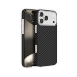 Knit iPhone 17 Pro Max Kevlar Series Kılıf - Siyah