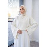 KNİTİCAL TEKSTİL İTHALAT İHRACAT SANAYİ TİCARET AŞ Bisiklet Yaka Geniş Kol Yarasa Triko kazak&bluz