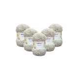 knitme 5 ADET KNİT ME ANA KUZUSU BATTANİYE HIRKA KUZU EL ÖRGÜ İPİ 100 GR. 100 MT.