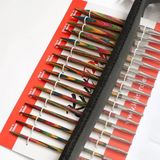 Knitpro Symfonie Deluxe Değiştirilebilir Uçlu Misinalı Örgü Şiş Seti Renkli Ahşap 20613