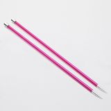 Knitpro Zing 35 cm Renkli Metal Örgü Şişi Hafif Alüminyum Malzeme ile Üretilmiştir - no 5 mm