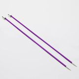 Knitpro Zing 35 cm Renkli Metal Örgü Şişi Hafif Alüminyum Yapı ile Pürüzsüz Kayganlık - no 4,5 mm