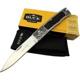 Knives BK-001BRV Kamp Çakı 23 cm - Metal Kauçuk Işlemeli Sap, Kılıflı