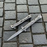 Knivox Black Titanyum Kaplama Ejderha İşlemeli Kamp Çakısı