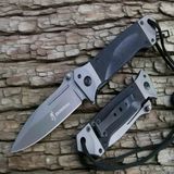 Knivox Browning Da73 Black Soft Kabze Auto Kamp Çakısı