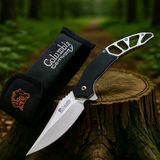 Knivox Columbia Company A3390-A Fixed Blade Black Auto Kamp Çakısı