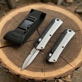 Knivox Microtech Glykon Grey Otf İçten Çıkmalı Kamp Çakısı