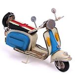 Knm-1204E-2997SS Dekoratif Metal Scooter Vintage Dekoratif Ev Ofis Hediyelik