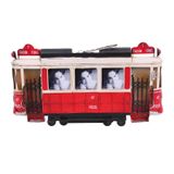 Knm-1204E-3062 Dekoratif Metal Çerçeve Tramvay Temalı Vintage Hediyelik
