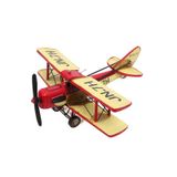 Knm-1510E-5415 Dekoratif Metal Uçak Çift Kanatlı Biblo Dekoratif Hediyelik