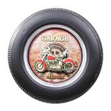 Knm-YY61214 Dekoratif Araba Tekerleği MotorTemalı Led Işıklı Duvar Panosu