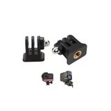 Knmaster Aksiyon Kamerası Tripod Bağlantı Adaptörü – 1/4" Vida Dişi – GoPro, DJI Osmo Action ve Insta360 Uyumlu