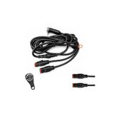 Knmaster ED100 Sis Farı Kablo Tesisatı ve Aç/Kapat Düğmesi | Plug & Play Bağlantı