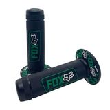 Knmaster Fox Motosiklet Siyah-yeşil Elcik Takımı
