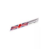 Knmaster Ingiltere Bayrağı Çubuk Tasarımlı Alüminyum Sticker Etiket