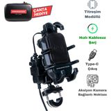 Knmaster TT-860WU Kablosuz Şarjlı Tüm Motosikletlere Uyumlu Telefon Tutucu