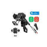 Knmaster TT890LWC Motosiklet Telefon Tutucu Titreşim Modüllü Kablosuz Şarjlı ( 2 YIL GARANTİ )