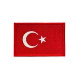 Knmaster Türk Bayrağı Patch Kırmızı Nakış