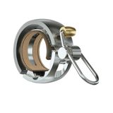 Knog Unisex's OI LUXE Bisiklet Zili, Gümüş, Small