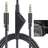 Knomix Astro A10 A30 A40 A40TR A50 Kulaklıklar için Yedek Uzatma Kablosu Kablosu, Ses Kontrol Fonksiyonlu 2.0m Ses Kablosu, Xbox One Ps4 PS5 ile Uyumlu Oyun Kulaklıkları