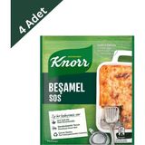 Knorr Beşamel Sos 70 G x 4 Adet - Pürüzsüz ve Ideal Kıvamlı Beşamel - 1 Adet