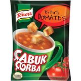 Knorr Çabuk Çorba 22 G Domates - Kremalı Lezzet 4'li Avantaj Paketi - 4 Adet