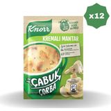 Knorr Çabuk Çorba Kremalı Mantar Çorbası - (12 Adet) - 63 gr