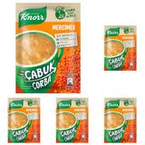 Knorr Çabuk Çorba Mercimek 22 g (5 paketi)