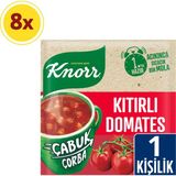 Knorr Çabuk Çorba Serisi Kıtırlı Domates Çorbası 22 gr x 8